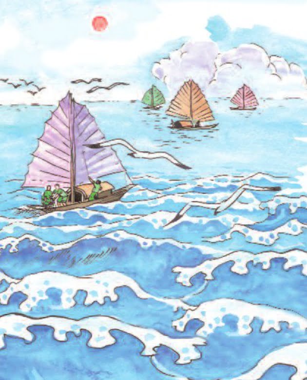 Đoàn thuyền đánh cá | Bài thơ Đoàn thuyền đánh cá (Huy Cận, 1958)