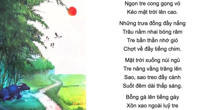 Lũy tre | Bài thơ Lũy tre (Nguyễn Công Dương)