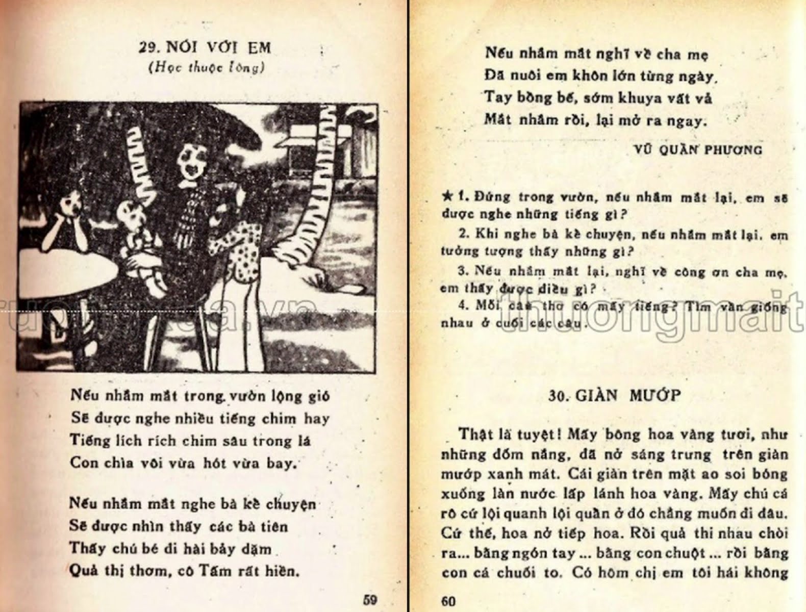 Nói với em | Bài thơ Nói với em (Vũ Quần Phương)