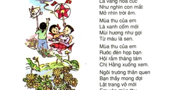 Mùa thu của em | Bài thơ Mùa thu của em (Quang Huy)
