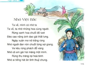 Nhớ Việt Bắc | Bài thơ Nhớ Việt Bắc (Tố Hữu)