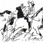 Bài thơ Ngựa biên phòng: Chú công an biên phòng, Rạp mình trên lưng ngựa