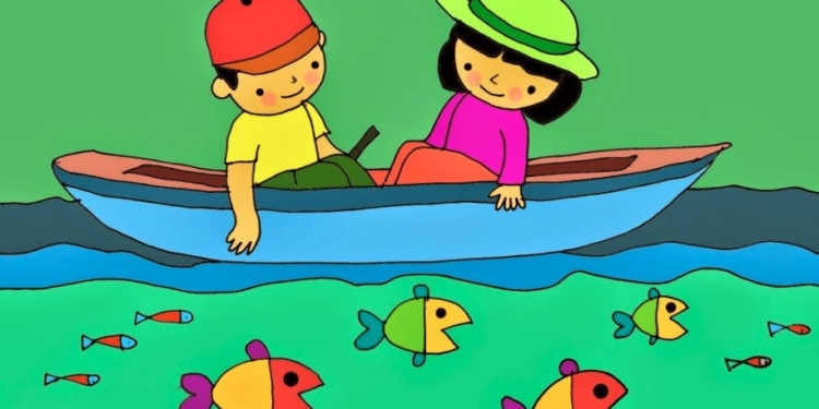 Thuyền và cá | Bài thơ Thuyền và cá