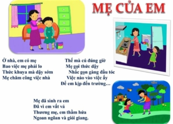 Mẹ của em | Bài thơ Mẹ của em