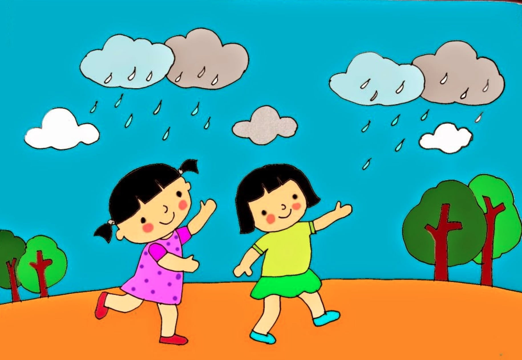 Đồng dao Lạy trời mưa xuống (Bài thơ Gọi mưa): Lạy trời mưa xuống