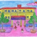 Em vẽ ngôi trường em | Bài thơ Em vẽ ngôi trường em